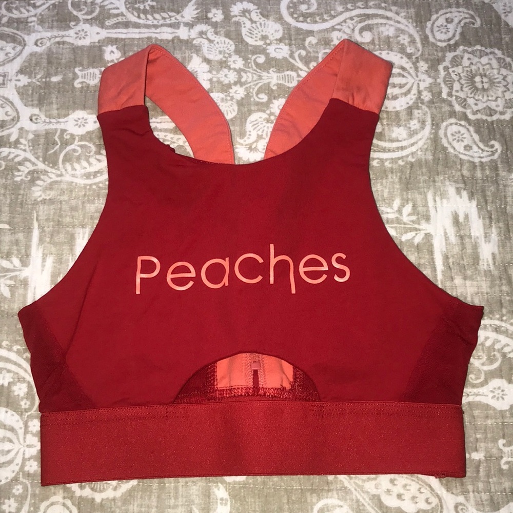 Peaches sports bra